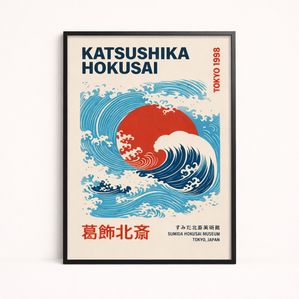 Japan Tokyo Art Print - Hokusai