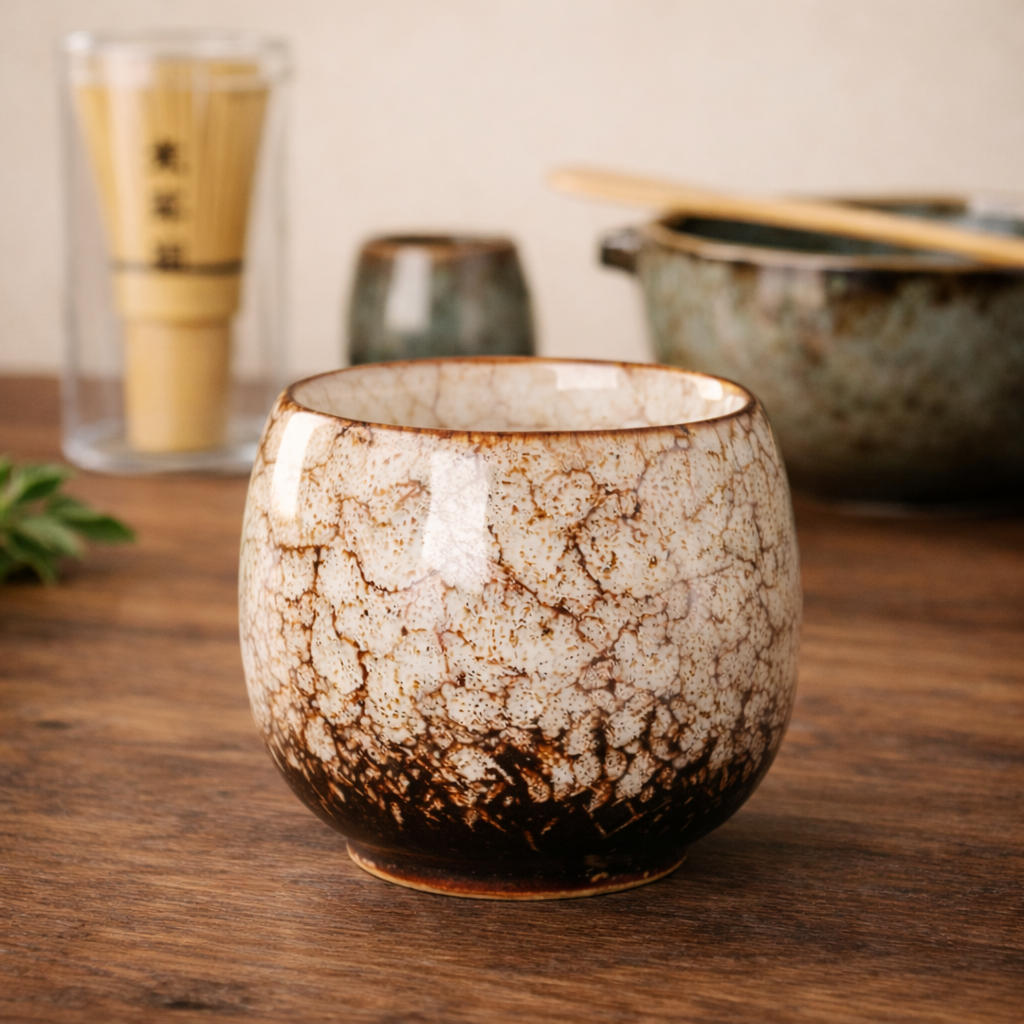 Teetasse Yunomi - weiß