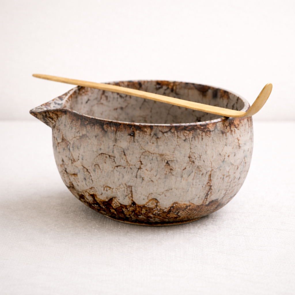 Matcha Tee-Set – 6-teilig im japanischen Stil (weiß)