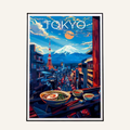 Japan Tokyo Art Print - Scenic Ramen